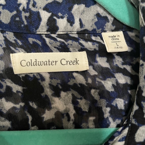 Cold water creek blouse - Picture 2 of 2